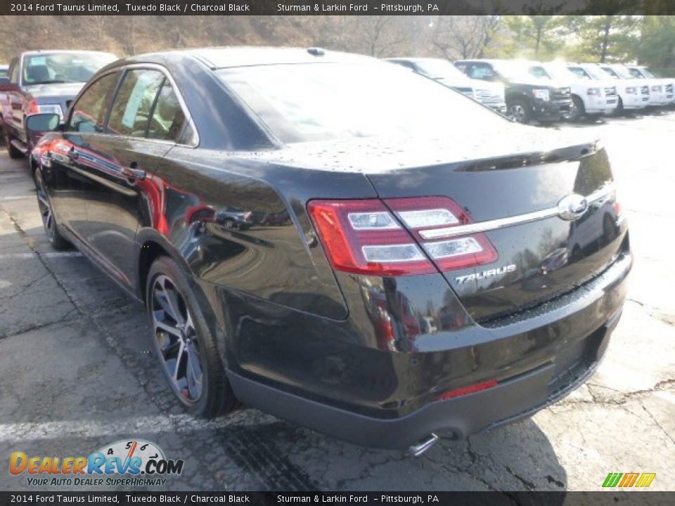 2014 Ford Taurus Limited Tuxedo Black / Charcoal Black Photo #3