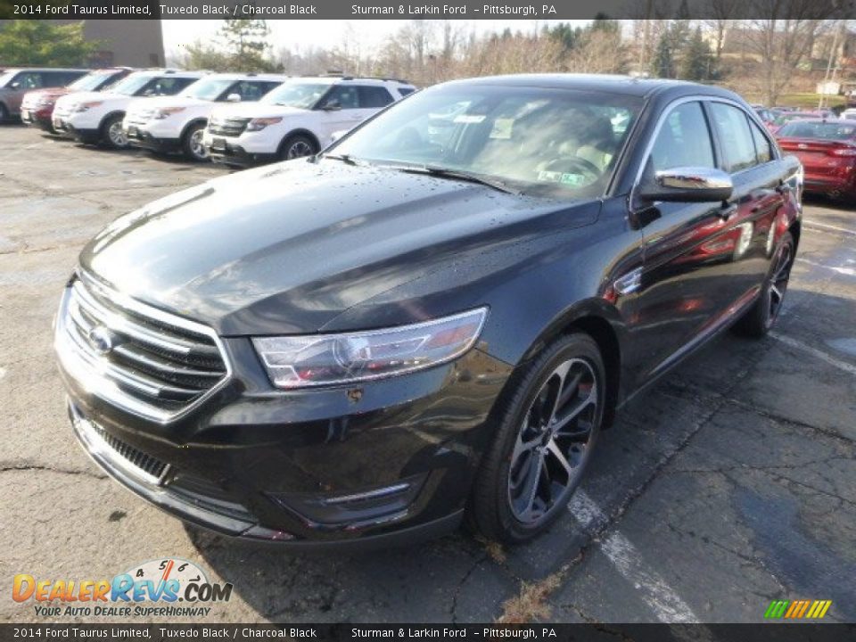 2014 Ford Taurus Limited Tuxedo Black / Charcoal Black Photo #4