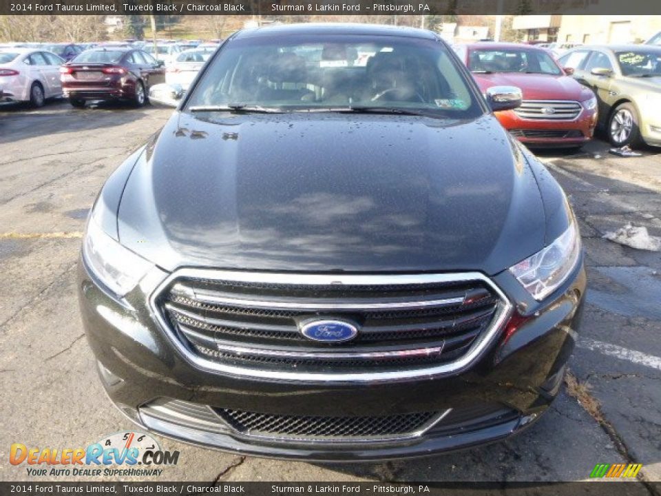 2014 Ford Taurus Limited Tuxedo Black / Charcoal Black Photo #5