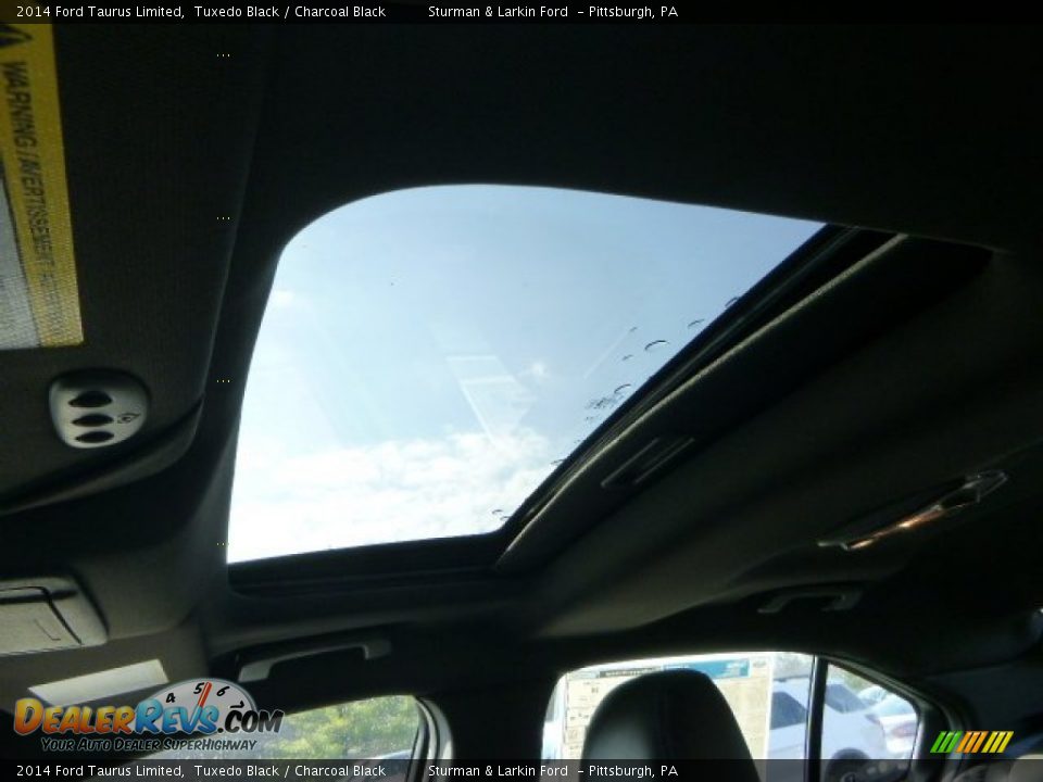2014 Ford Taurus Limited Tuxedo Black / Charcoal Black Photo #11