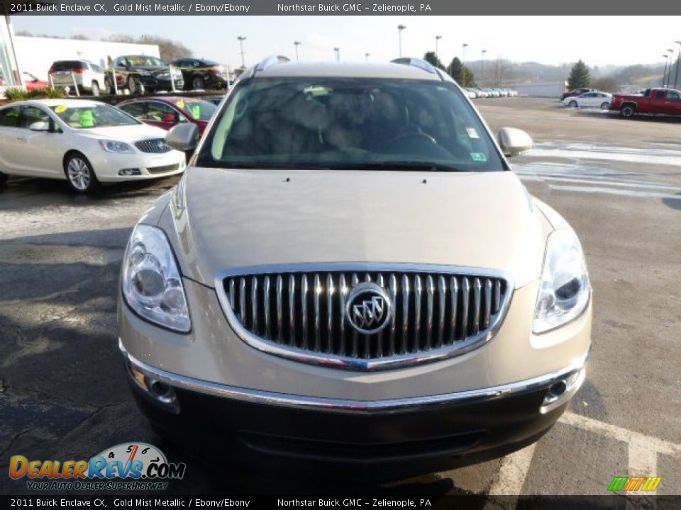 2011 Buick Enclave CX Gold Mist Metallic / Ebony/Ebony Photo #2