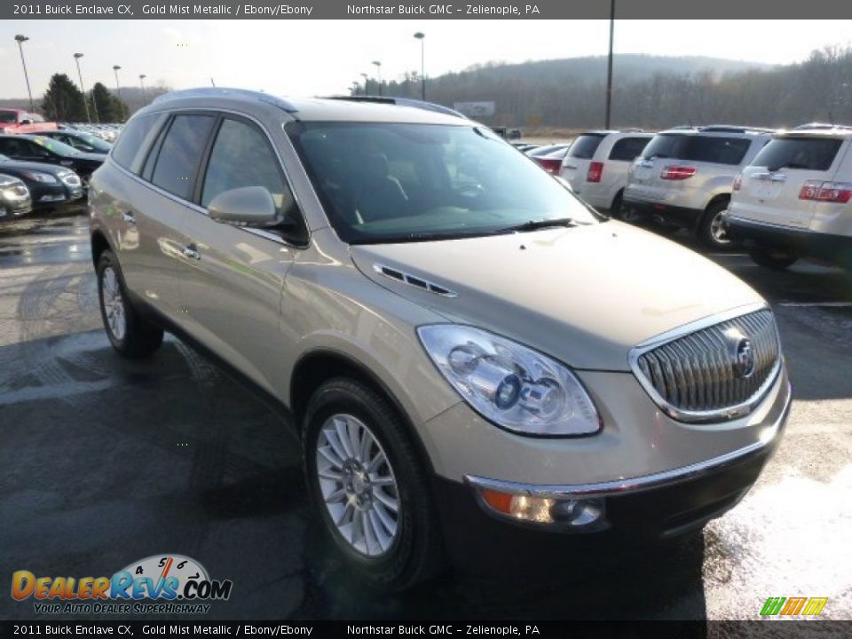 2011 Buick Enclave CX Gold Mist Metallic / Ebony/Ebony Photo #3