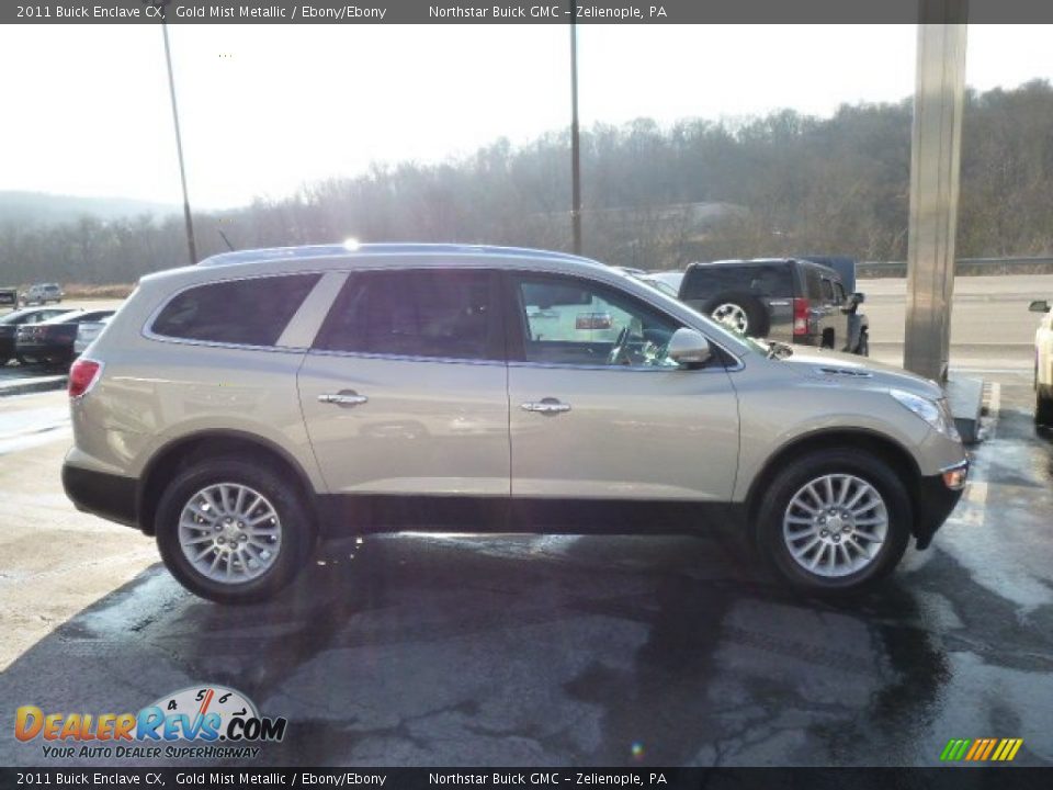 2011 Buick Enclave CX Gold Mist Metallic / Ebony/Ebony Photo #4