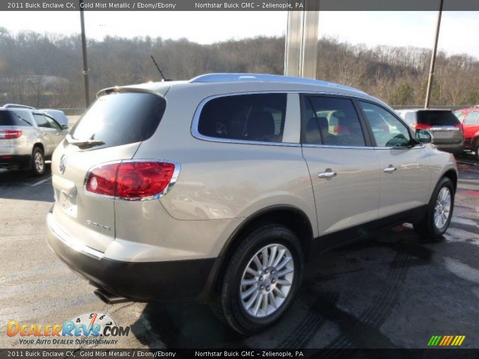 2011 Buick Enclave CX Gold Mist Metallic / Ebony/Ebony Photo #5