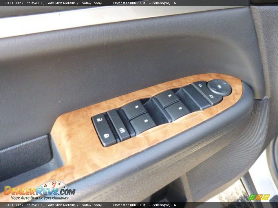 2011 Buick Enclave CX Gold Mist Metallic / Ebony/Ebony Photo #14