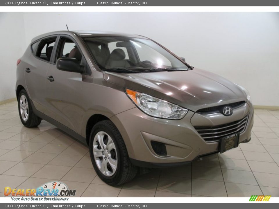 2011 Hyundai Tucson GL Chai Bronze / Taupe Photo #1