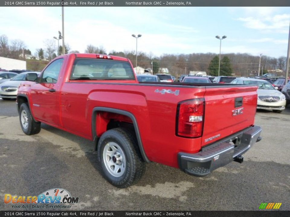 Fire Red 2014 GMC Sierra 1500 Regular Cab 4x4 Photo #7