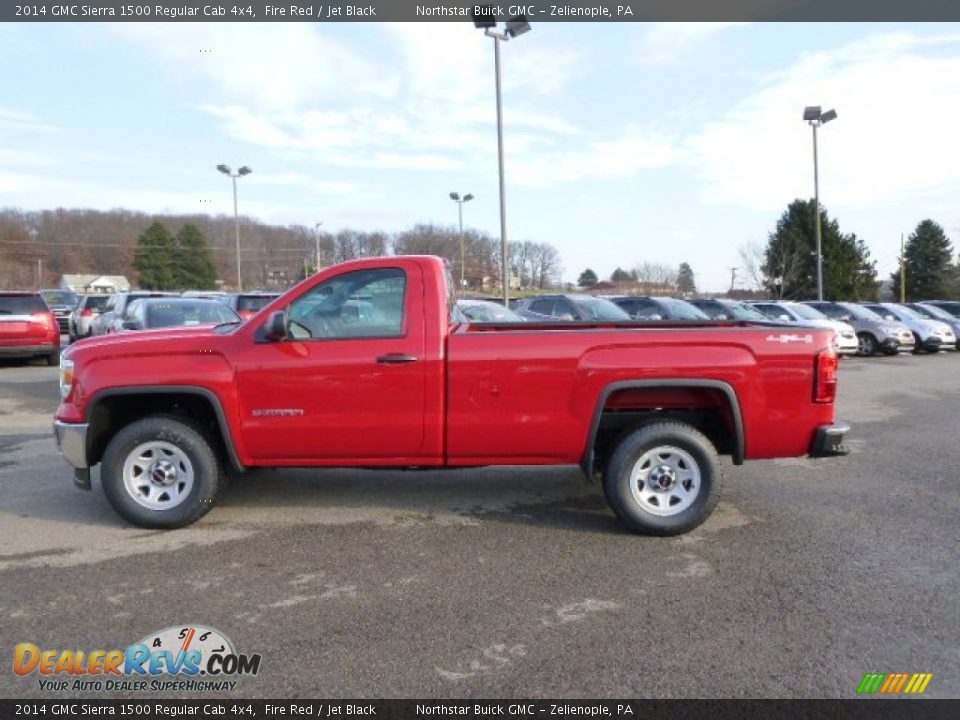 Fire Red 2014 GMC Sierra 1500 Regular Cab 4x4 Photo #8