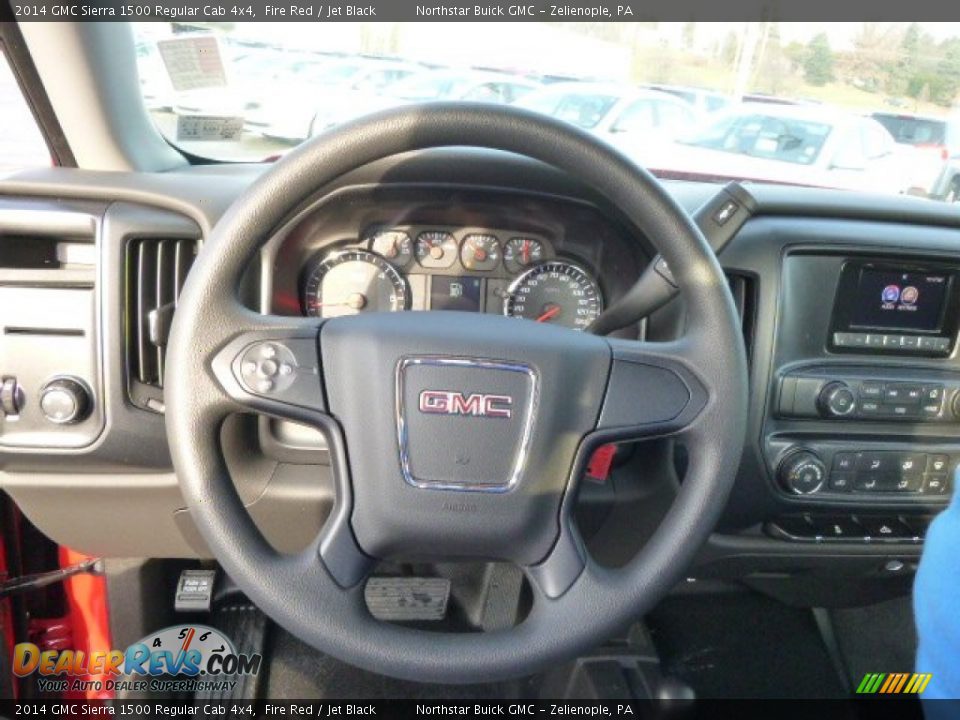 2014 GMC Sierra 1500 Regular Cab 4x4 Fire Red / Jet Black Photo #16
