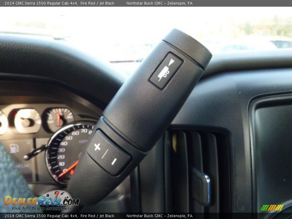 2014 GMC Sierra 1500 Regular Cab 4x4 Fire Red / Jet Black Photo #17