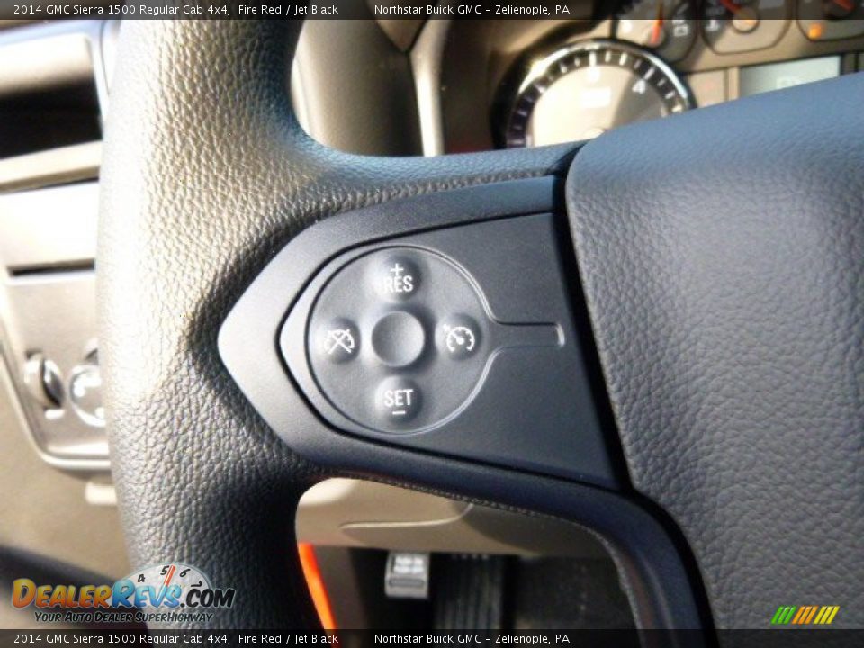 2014 GMC Sierra 1500 Regular Cab 4x4 Fire Red / Jet Black Photo #18