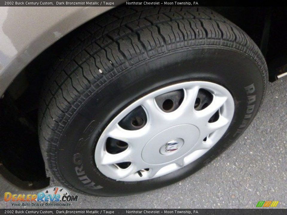 2002 Buick Century Custom Dark Bronzemist Metallic / Taupe Photo #7