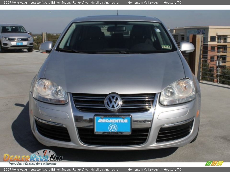 2007 Volkswagen Jetta Wolfsburg Edition Sedan Reflex Silver Metallic / Anthracite Photo #2