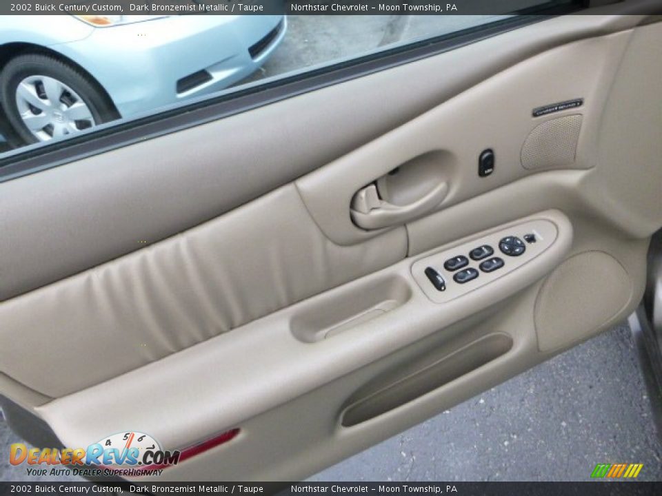 2002 Buick Century Custom Dark Bronzemist Metallic / Taupe Photo #11