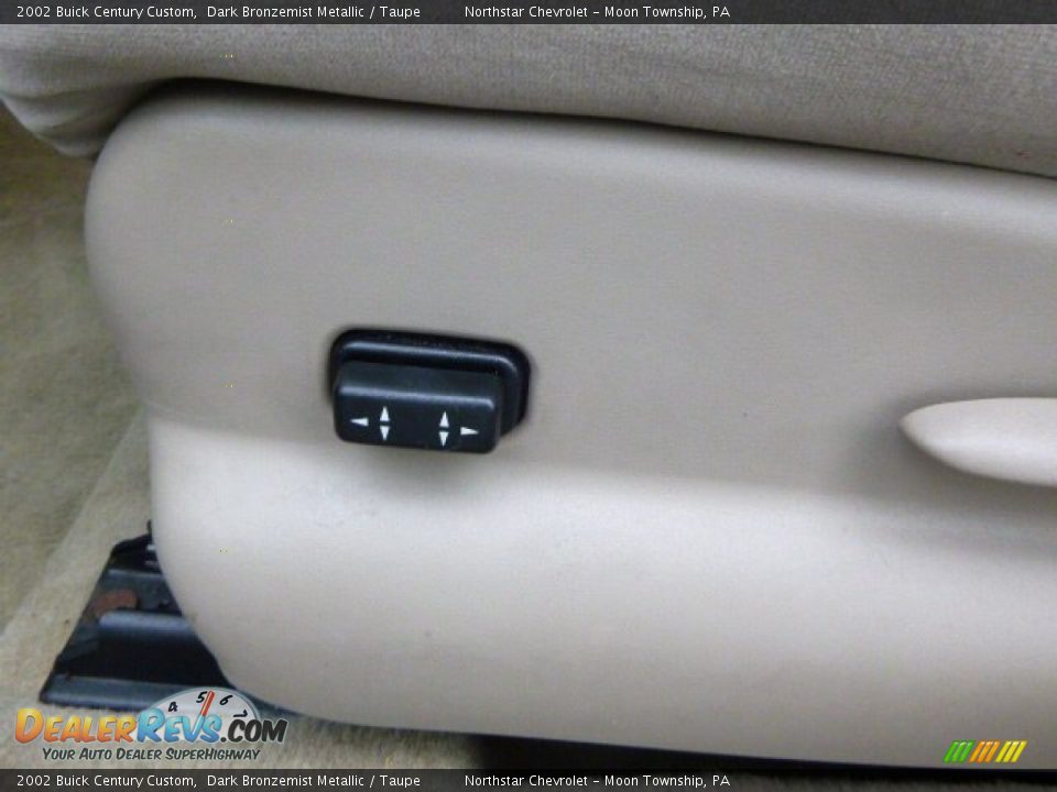 2002 Buick Century Custom Dark Bronzemist Metallic / Taupe Photo #12