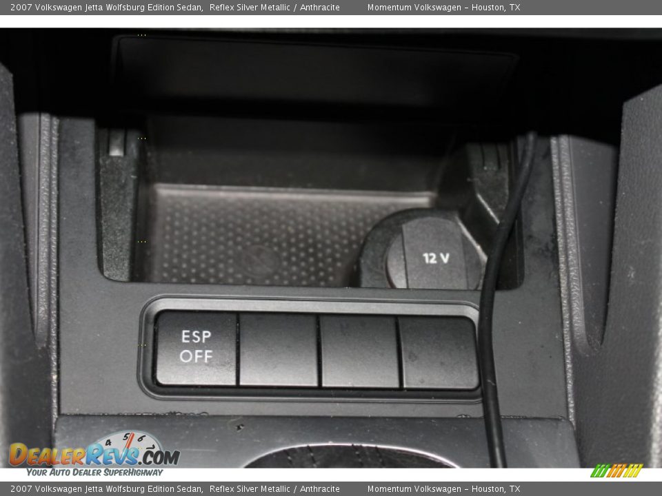 2007 Volkswagen Jetta Wolfsburg Edition Sedan Reflex Silver Metallic / Anthracite Photo #20