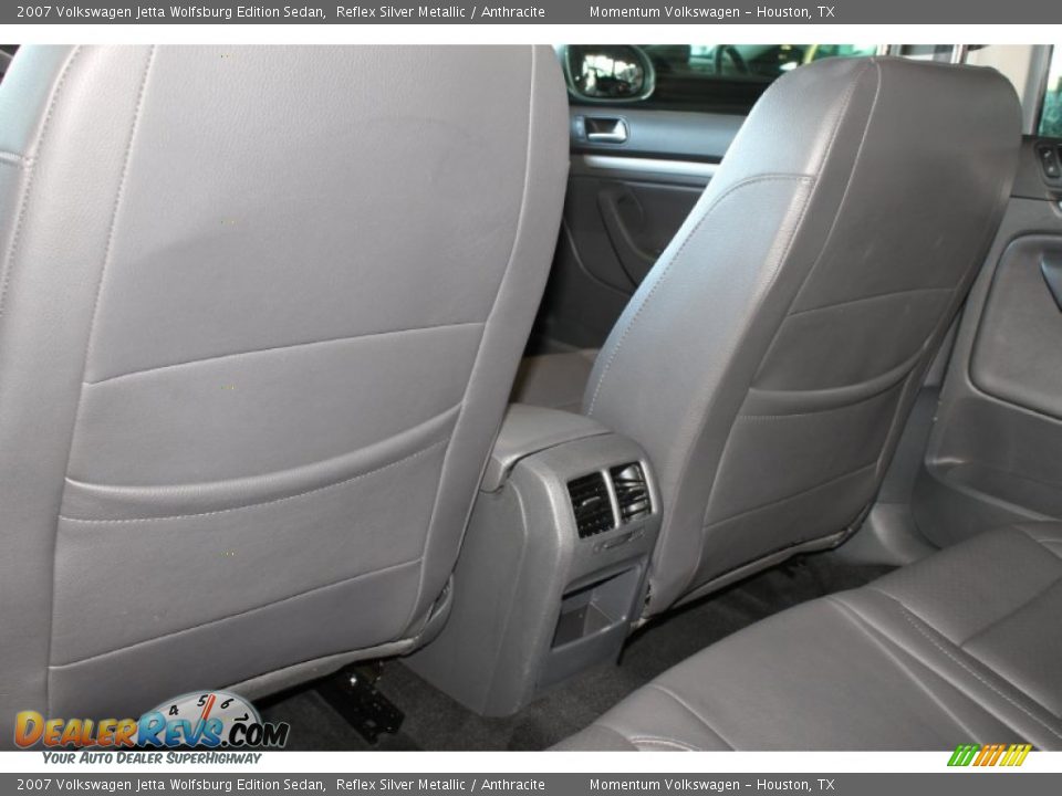 2007 Volkswagen Jetta Wolfsburg Edition Sedan Reflex Silver Metallic / Anthracite Photo #25
