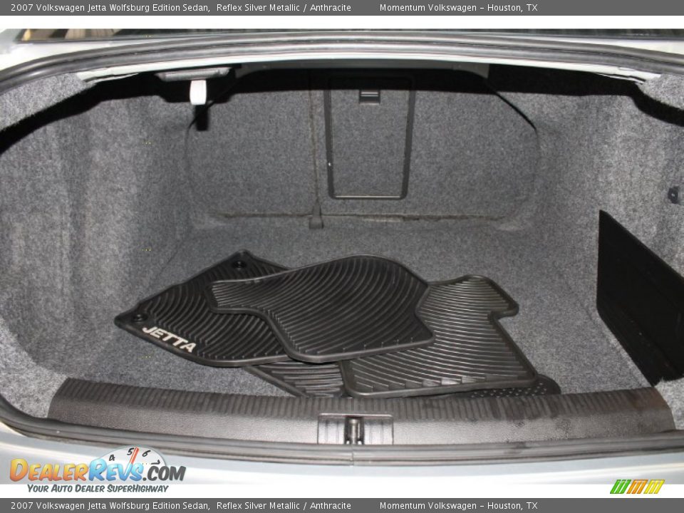 2007 Volkswagen Jetta Wolfsburg Edition Sedan Reflex Silver Metallic / Anthracite Photo #26