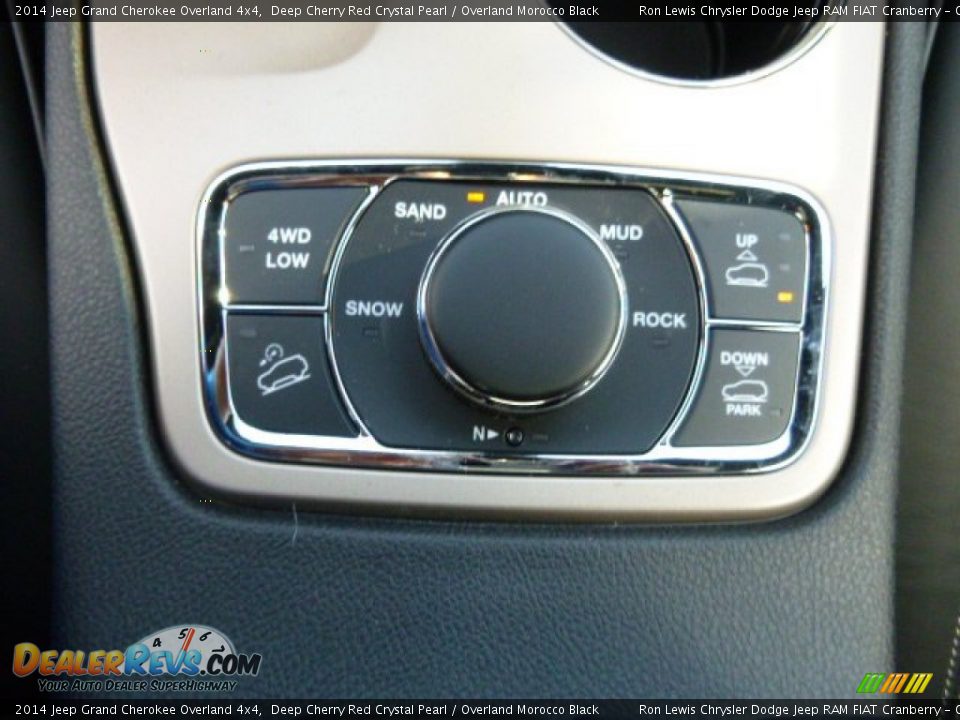 2014 Jeep Grand Cherokee Overland 4x4 Deep Cherry Red Crystal Pearl / Overland Morocco Black Photo #18