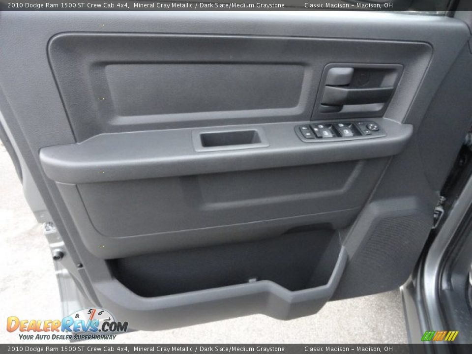 2010 Dodge Ram 1500 ST Crew Cab 4x4 Mineral Gray Metallic / Dark Slate/Medium Graystone Photo #2