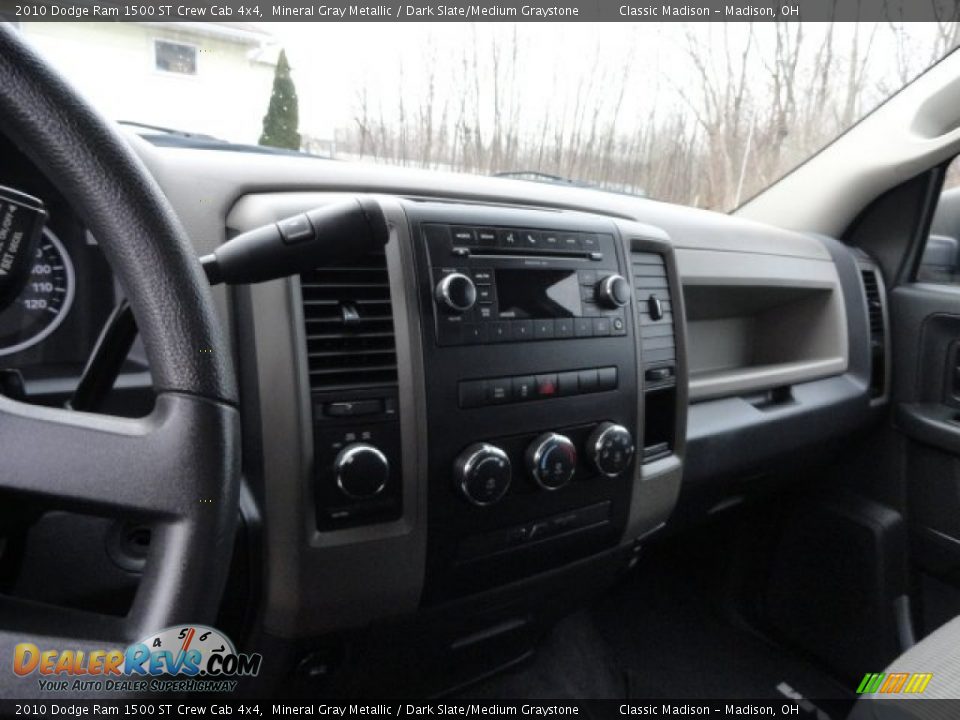 2010 Dodge Ram 1500 ST Crew Cab 4x4 Mineral Gray Metallic / Dark Slate/Medium Graystone Photo #4