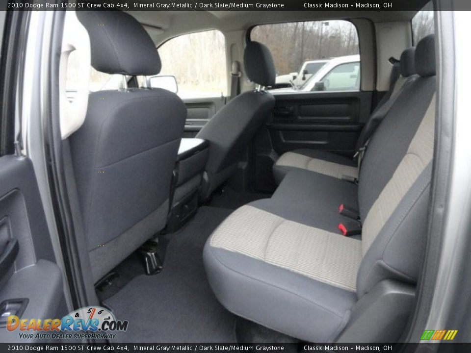 2010 Dodge Ram 1500 ST Crew Cab 4x4 Mineral Gray Metallic / Dark Slate/Medium Graystone Photo #5
