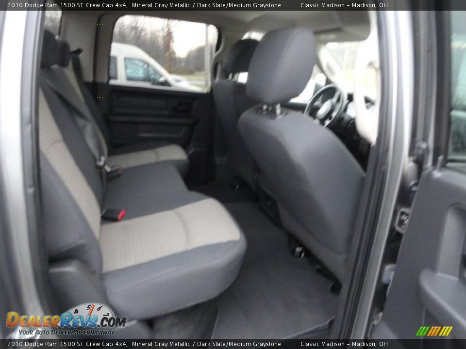 2010 Dodge Ram 1500 ST Crew Cab 4x4 Mineral Gray Metallic / Dark Slate/Medium Graystone Photo #8