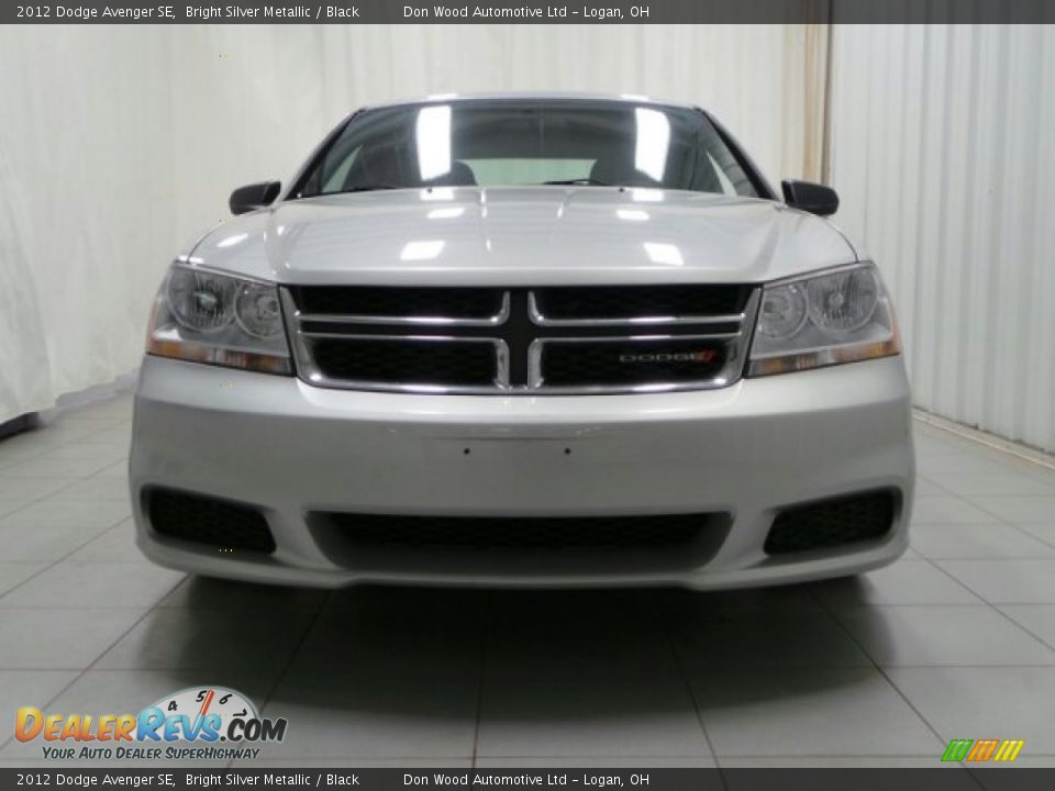 2012 Dodge Avenger SE Bright Silver Metallic / Black Photo #2