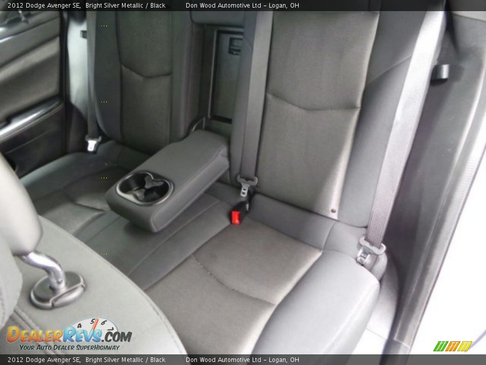 2012 Dodge Avenger SE Bright Silver Metallic / Black Photo #6
