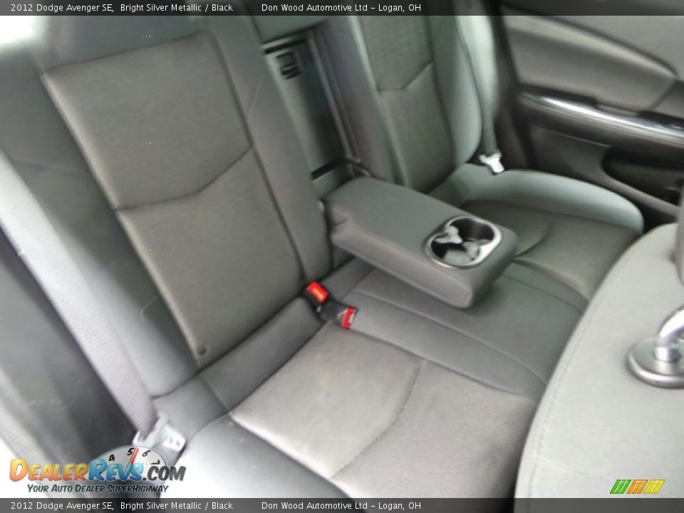 2012 Dodge Avenger SE Bright Silver Metallic / Black Photo #7