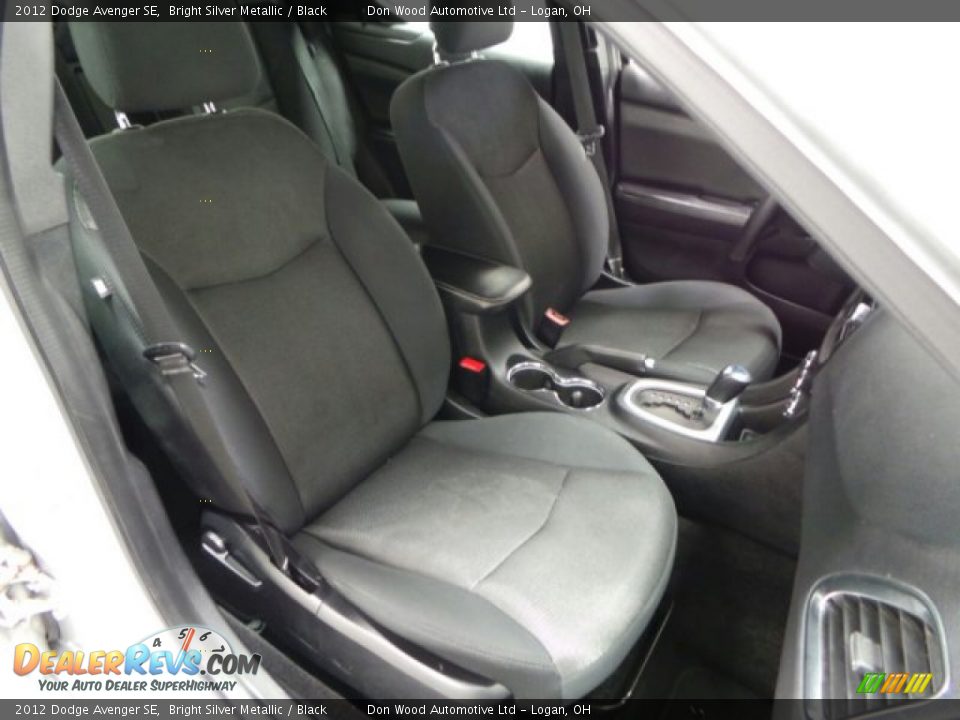 2012 Dodge Avenger SE Bright Silver Metallic / Black Photo #8