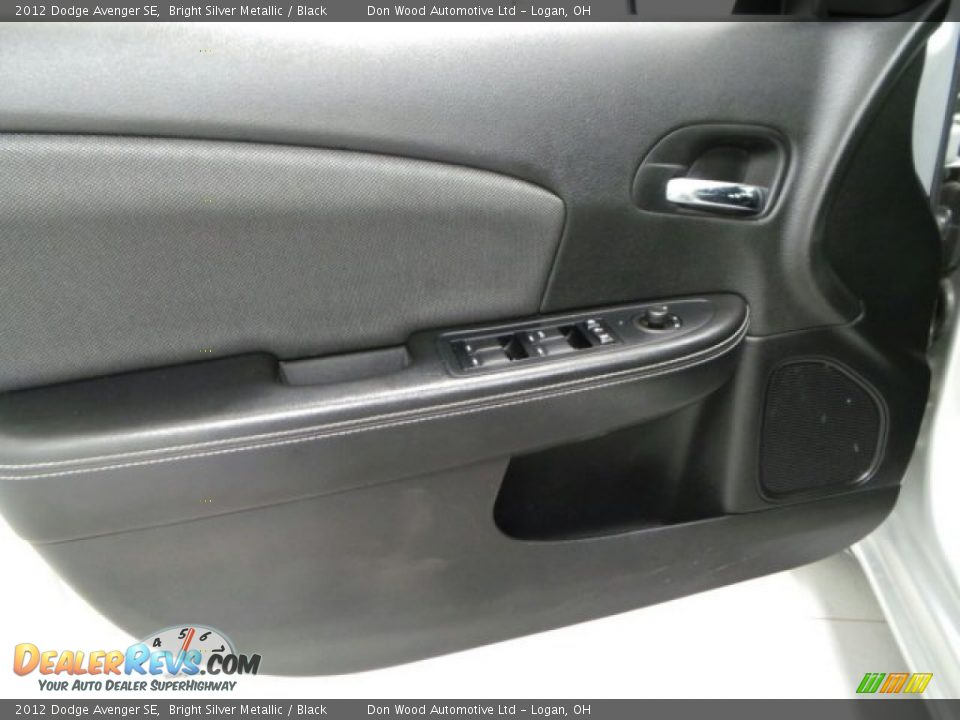 2012 Dodge Avenger SE Bright Silver Metallic / Black Photo #9