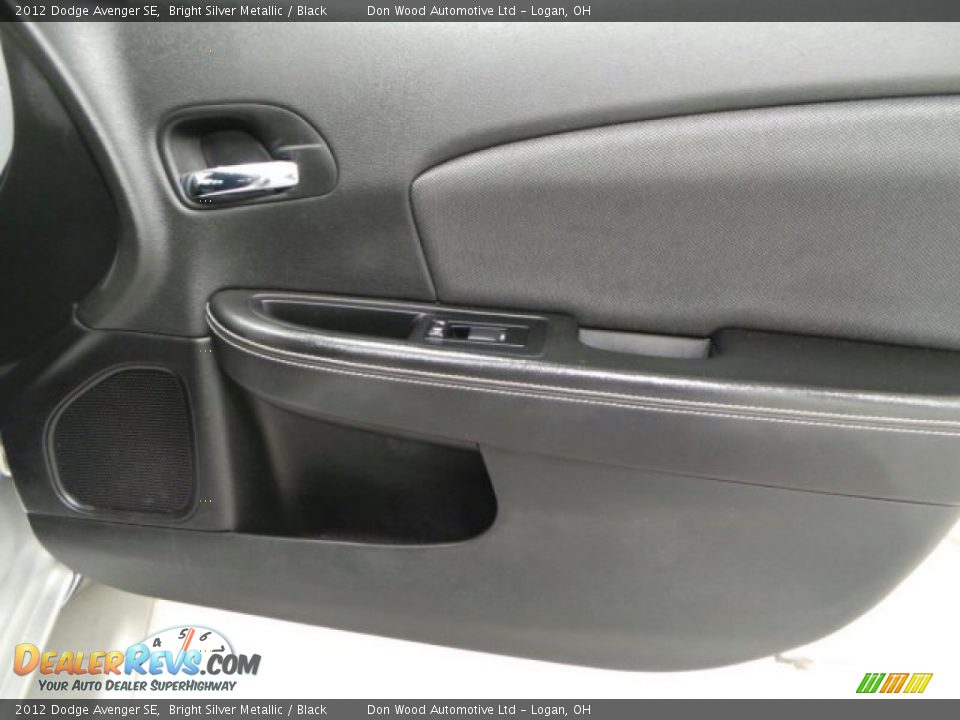 2012 Dodge Avenger SE Bright Silver Metallic / Black Photo #13