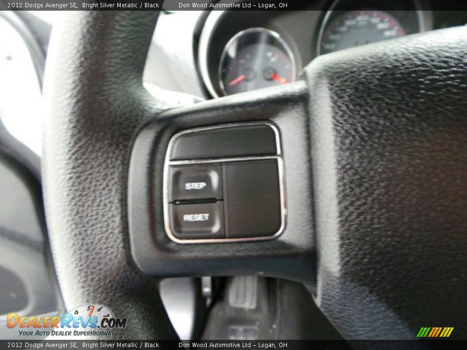 2012 Dodge Avenger SE Bright Silver Metallic / Black Photo #15