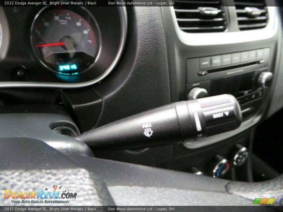 2012 Dodge Avenger SE Bright Silver Metallic / Black Photo #18