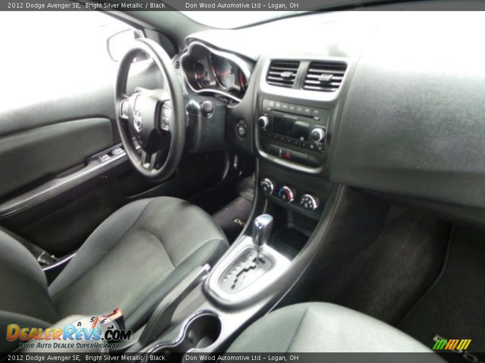 2012 Dodge Avenger SE Bright Silver Metallic / Black Photo #21