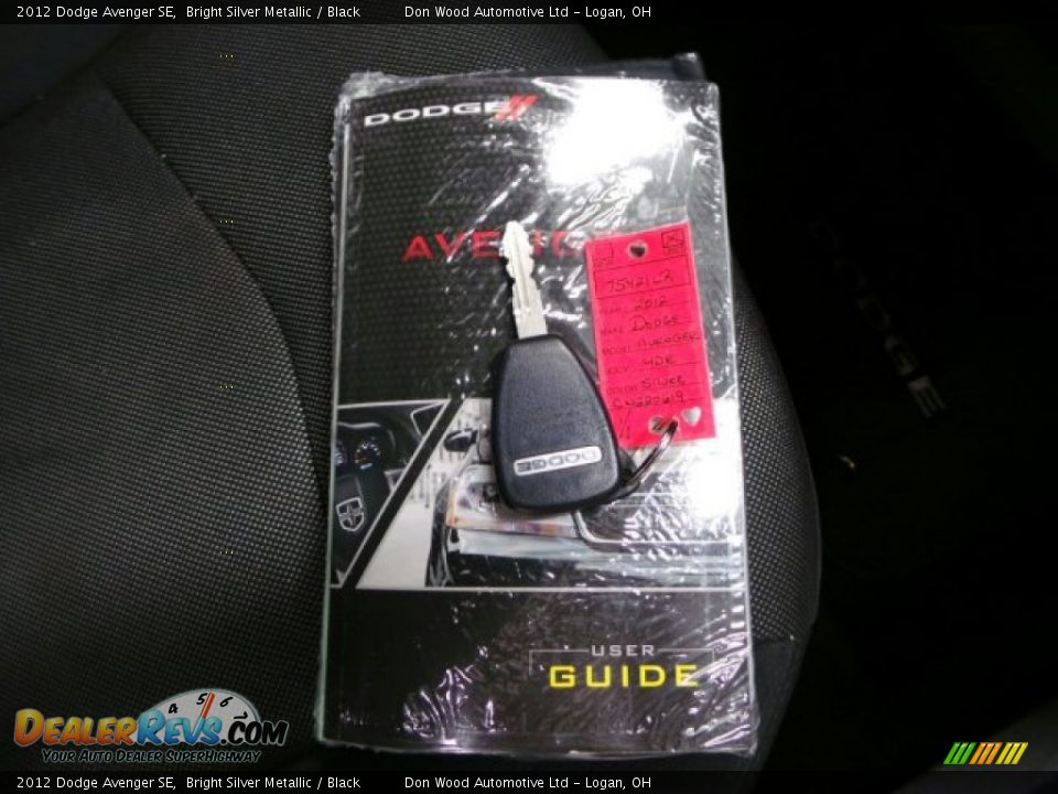2012 Dodge Avenger SE Bright Silver Metallic / Black Photo #27