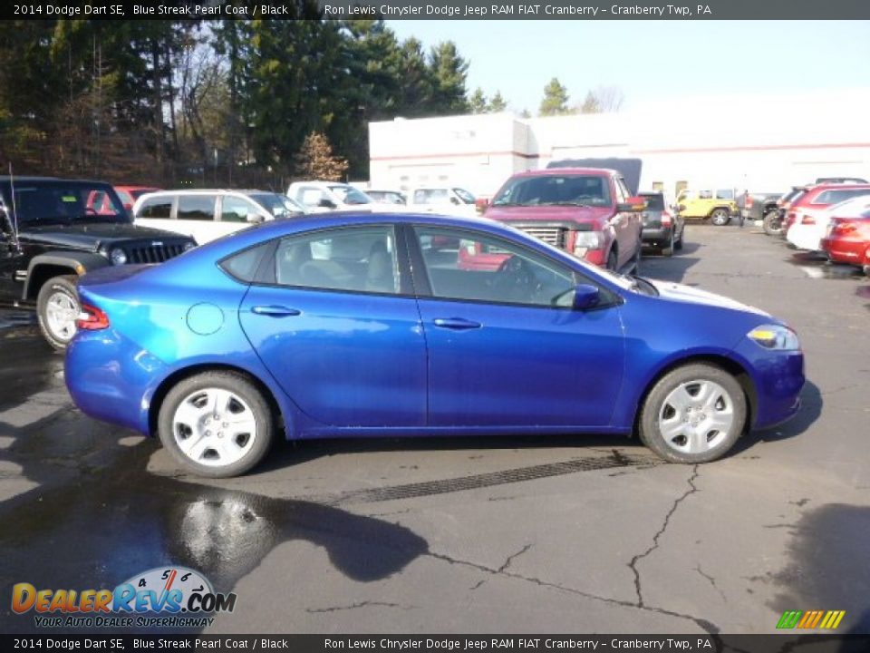 Blue Streak Pearl Coat 2014 Dodge Dart SE Photo #5