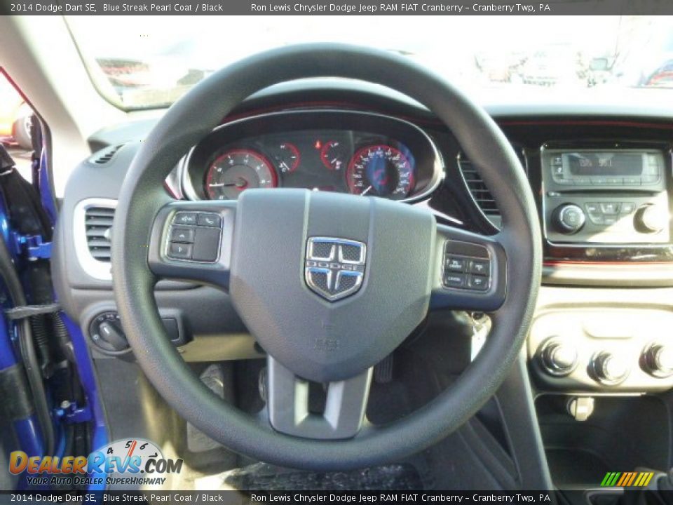 2014 Dodge Dart SE Steering Wheel Photo #18