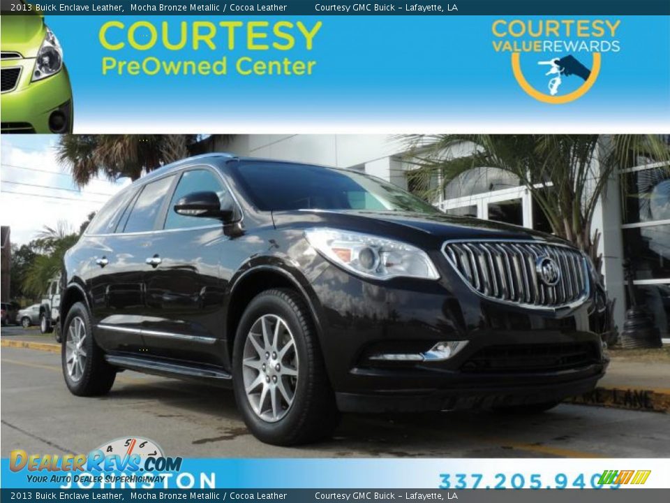 2013 Buick Enclave Leather Mocha Bronze Metallic / Cocoa Leather Photo #1