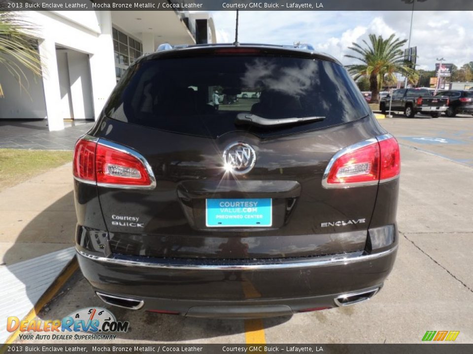 2013 Buick Enclave Leather Mocha Bronze Metallic / Cocoa Leather Photo #3