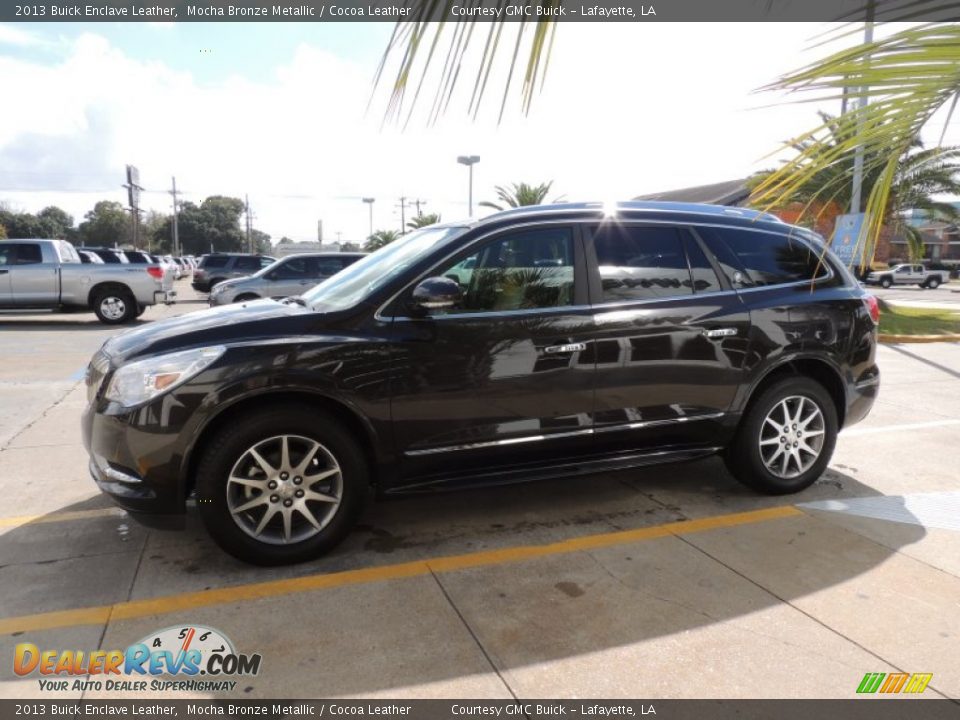 2013 Buick Enclave Leather Mocha Bronze Metallic / Cocoa Leather Photo #5