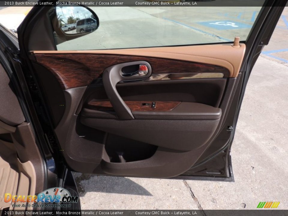 2013 Buick Enclave Leather Mocha Bronze Metallic / Cocoa Leather Photo #7