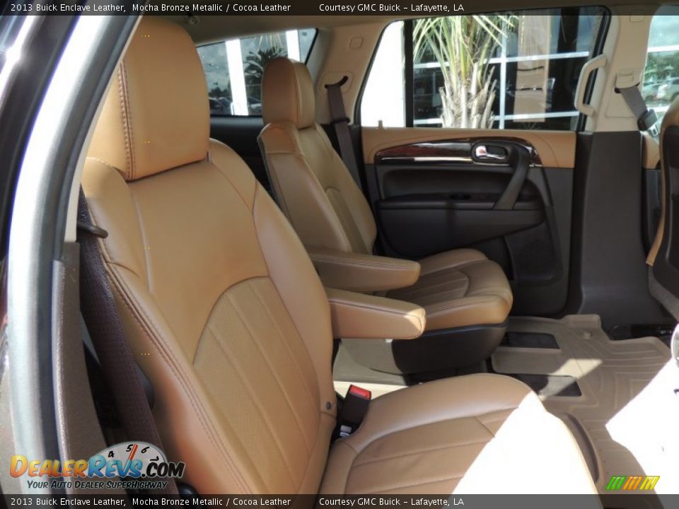 2013 Buick Enclave Leather Mocha Bronze Metallic / Cocoa Leather Photo #8