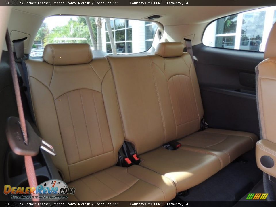 2013 Buick Enclave Leather Mocha Bronze Metallic / Cocoa Leather Photo #9
