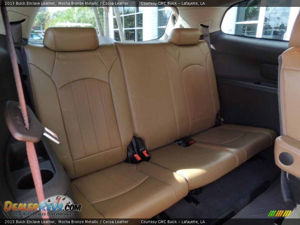 2013 Buick Enclave Leather Mocha Bronze Metallic / Cocoa Leather Photo #10