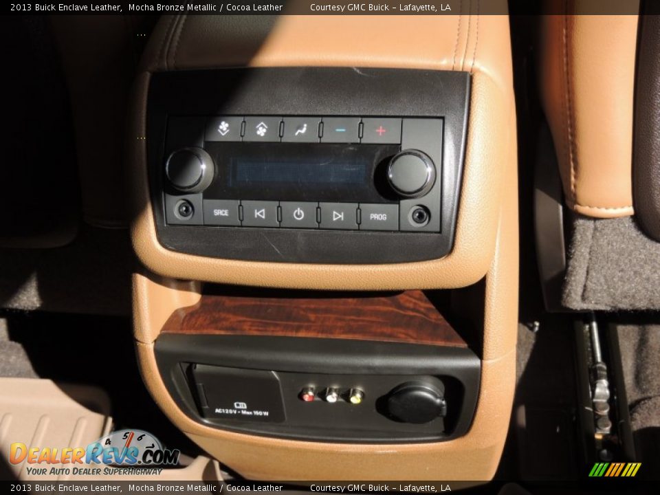 2013 Buick Enclave Leather Mocha Bronze Metallic / Cocoa Leather Photo #12