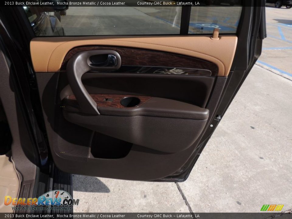 2013 Buick Enclave Leather Mocha Bronze Metallic / Cocoa Leather Photo #13