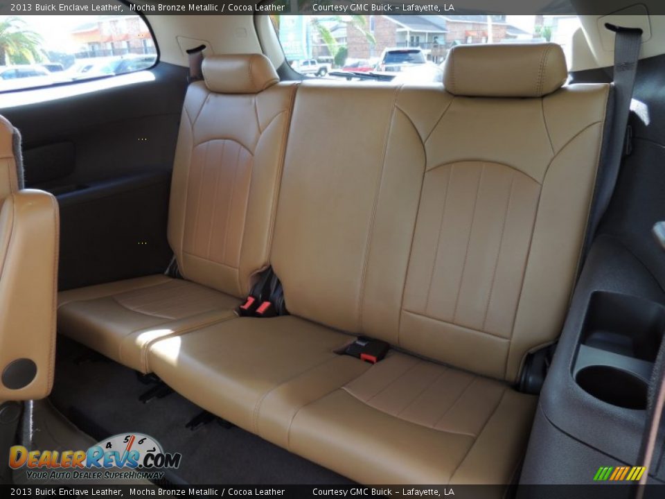 2013 Buick Enclave Leather Mocha Bronze Metallic / Cocoa Leather Photo #15