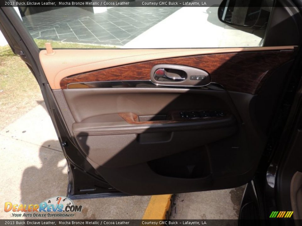 2013 Buick Enclave Leather Mocha Bronze Metallic / Cocoa Leather Photo #18
